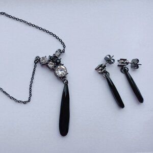 Teardrop Bead 'Y' Necklace Gift Set